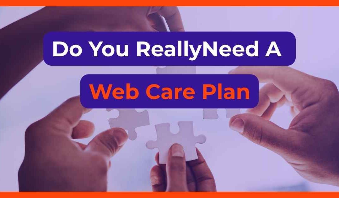 Do You Really Need a Website Care Plan?